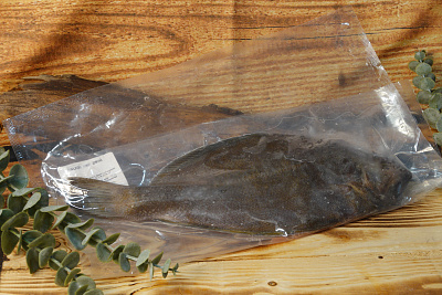 Превью Морской язык дикий замороженный не потрошенный