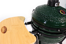 Зеленый керамический гриль SG PRO, 39,8 см