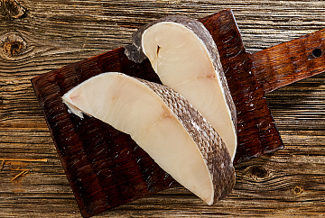 Фото Стейк из клыкача (чилийский сибас)