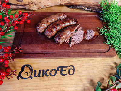 Превью Колбаски для жарки из кабана