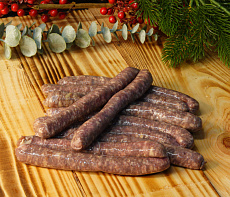 Колбаски для жарки из северного оленя (Гриль) (с жиром коня)