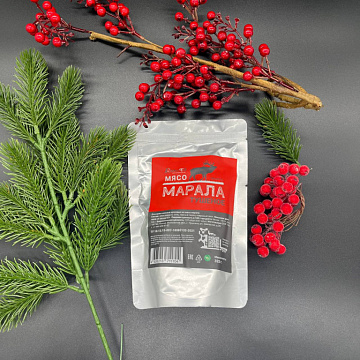 Фото Тушенка из марала (в реторт-пакете)