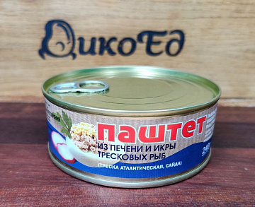 Фото Паштет из печени и икры тресковых рыб