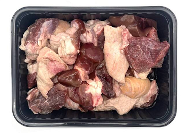 Фото МИКС 2 МЯСНОЙ Говядина, сердце, рубец