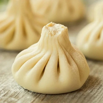 Фото Хинкали из лося с салом кабана