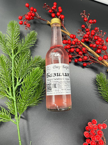 Фото Березовый квас Базилик (330 мл)