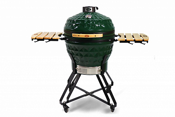 Фото Керамический гриль SG PRO, зеленый, 61 см