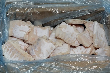 Фото Трески филе теша 140-300(без кожи, без кости)