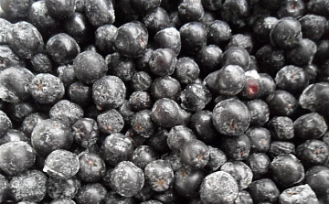 Фото Черноплодная рябина быстрозамороженная в коробке по 2 кг