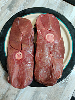 Стейк из окорока северного оленя на кости 400-800 гр